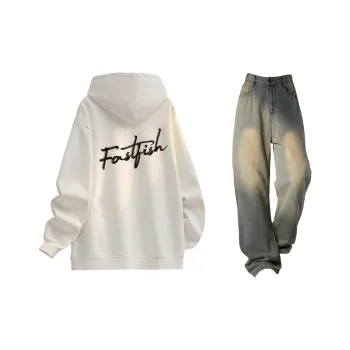 FASTFISH Sweatshirt Sets Unisex