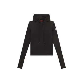 DIESEL Metal Hoodie 'Black'