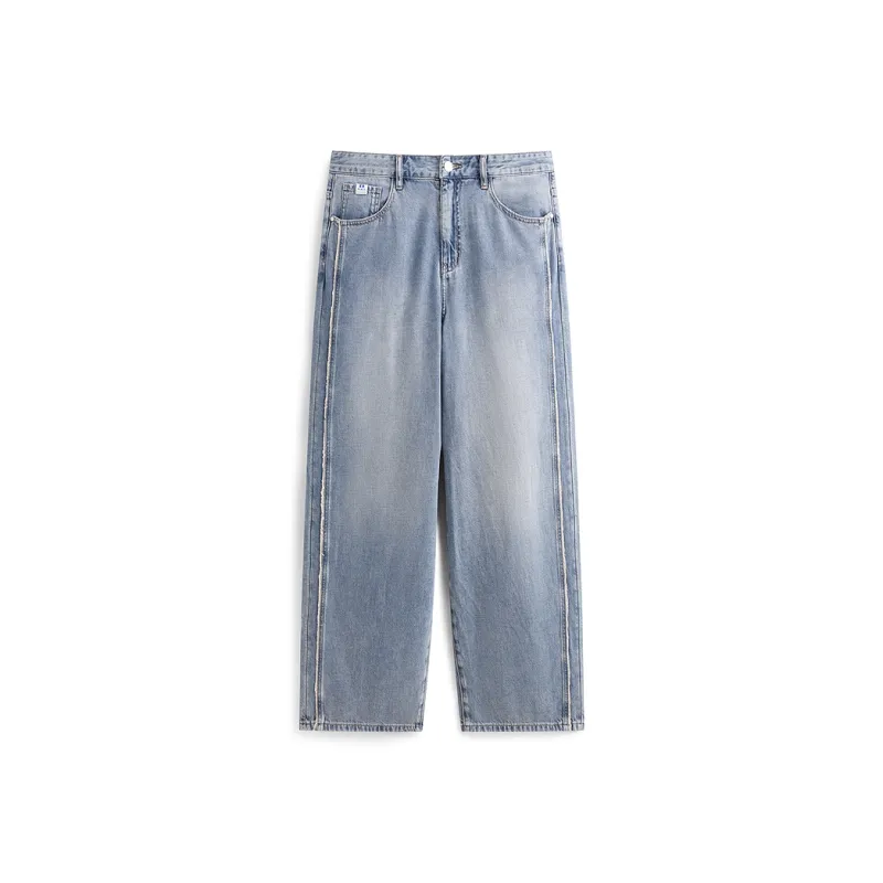 PEACEBIRD MEN Jeans Men's Denim Light Blue 1-0