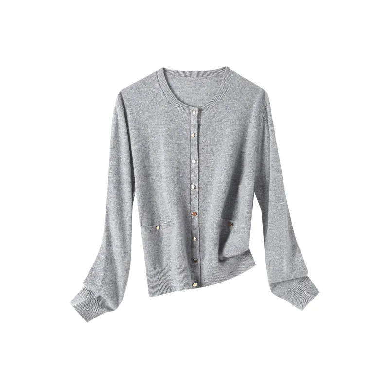 H YXIANG Cashmere Sweater Women's-3