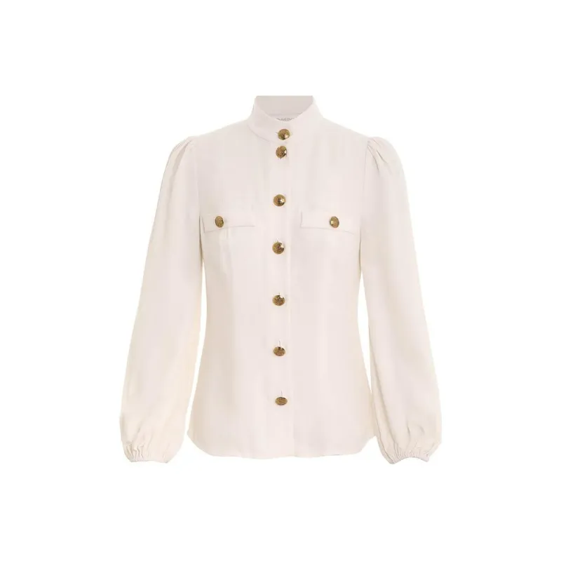 Zimmermann Shirts Women's Cream White-0