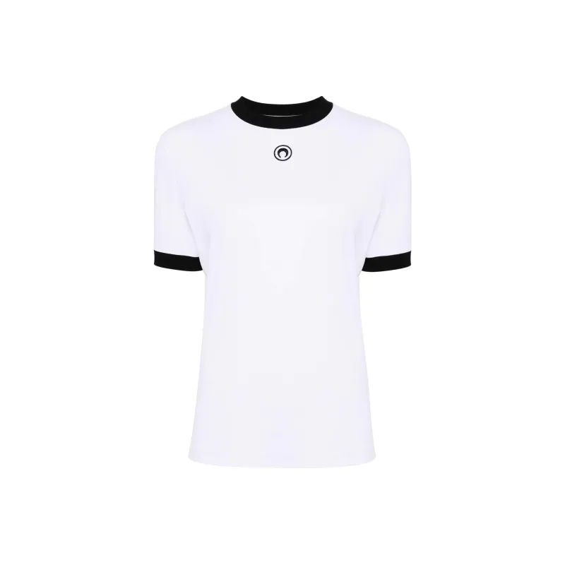 Marine Serre Moon logo T shirt-0