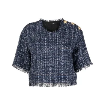 BALMAIN Shirts Women's Blue