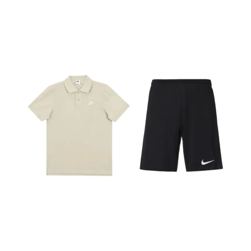 Nike Casual Sportswear Men Beige/Black-0