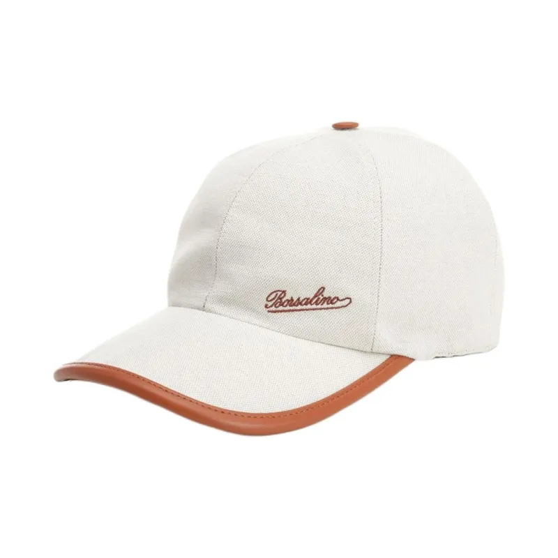 Borsalino Logo embroidered Baseball Cap-0