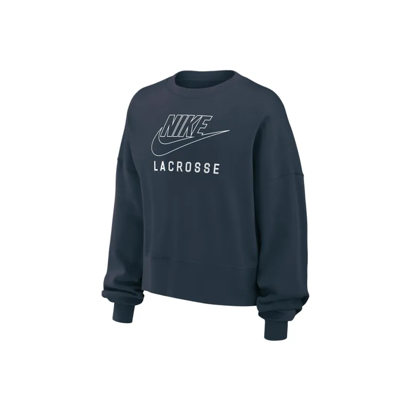 Nike Phoenix Fleece Women's Lacrosse Crew Neck Sweatshirt-0