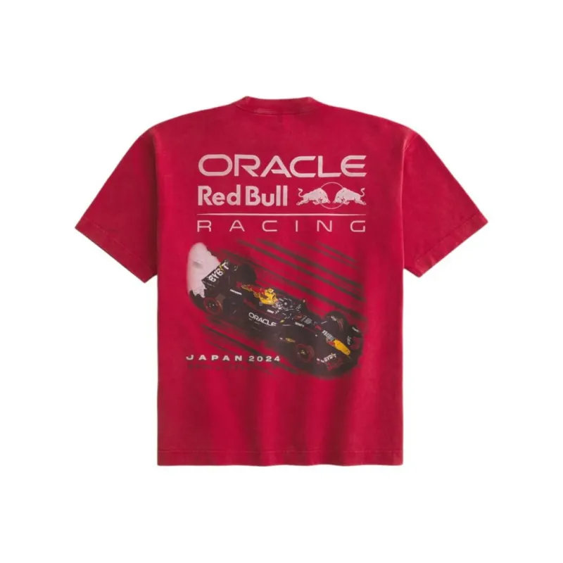 Hollister T Shirts Men Red-1