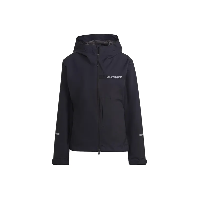 Adidas Terrex Multi Rain.Rdy 2.5-Layer Rain Jacket Jackets Coats Women's Black-0