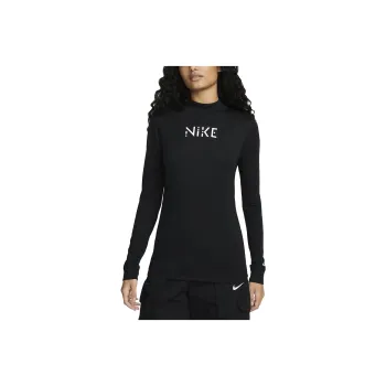 Nike Serena Williams Design Crew Women's Slim Fit Mock Neck Long Sleeve T Shirt