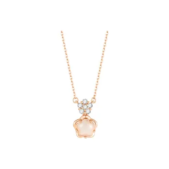 SOFTDORA Glass Cat Eye Necklaces Women's
