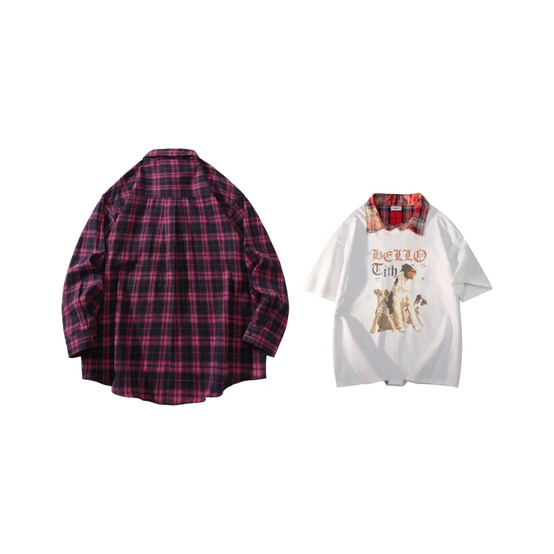 TITH Shirt Matching Set Unisex Two Piece Set-5