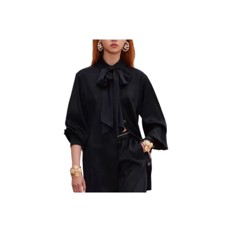 CHANEL Shirts Women's Black-0
