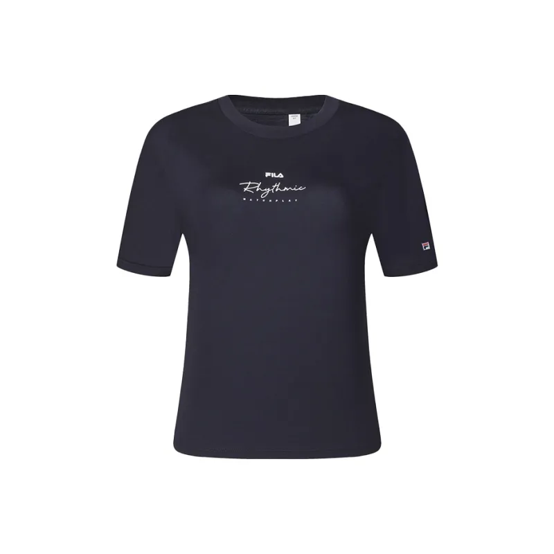 FILA T Shirt Women's RD Royal Blue-0