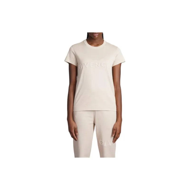 Givenchy T-Shirts Women's Beige-0