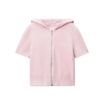 Alexander Wang Logo embossed Hoodie
