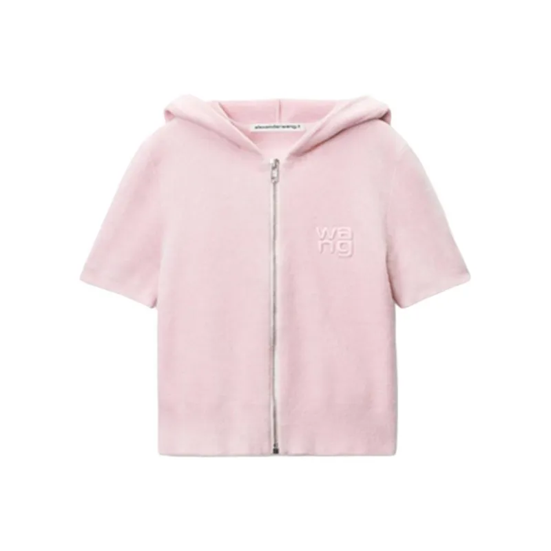 Alexander Wang Logo embossed Hoodie-0