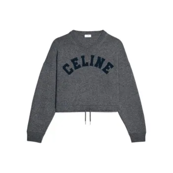 CELINE Sweatshirts Women's Gray