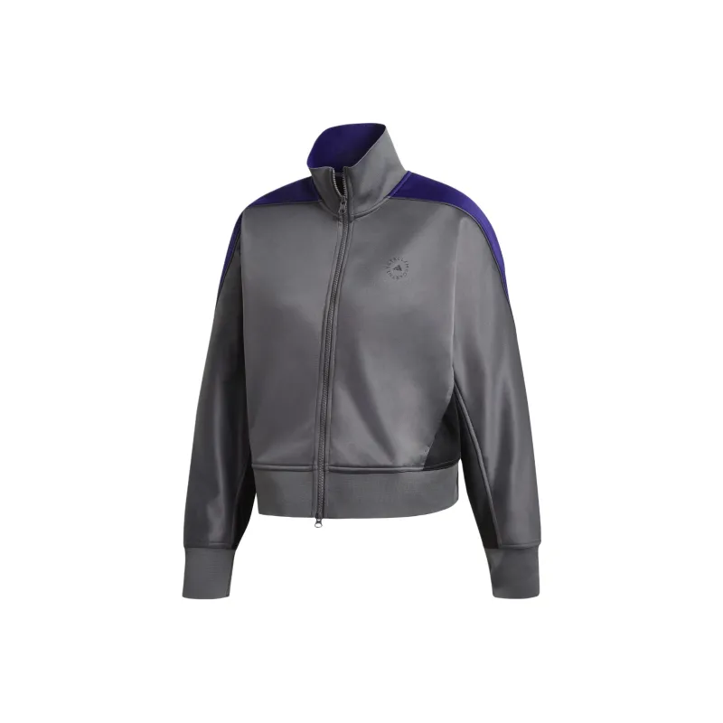 Adidas Stella McCartney Jackets Coats Women's Granite/Collegiate Purple/Black-0