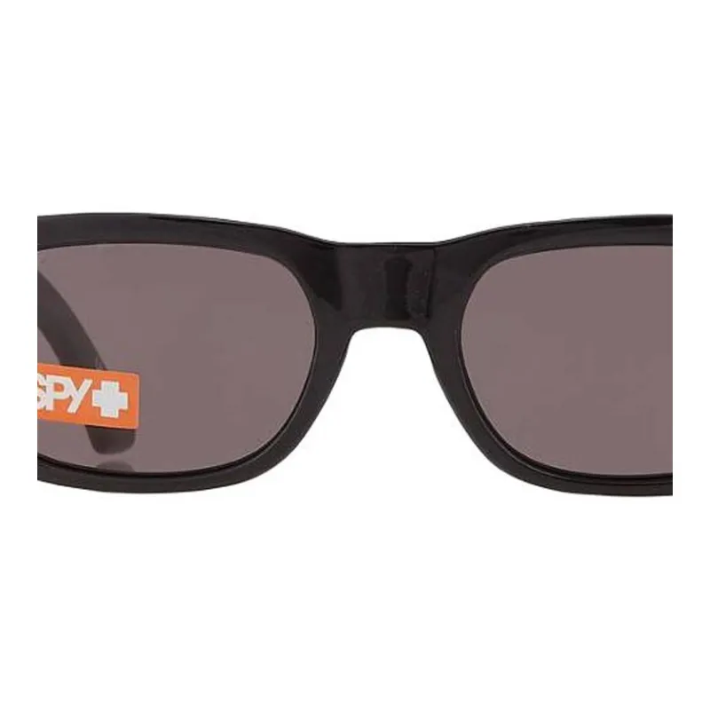SPY Plastic Rectangular Sunglasses Unisex Black-1
