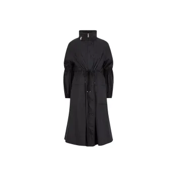 Moncler Lins Parka Coat Jackets & Coats Women's Black