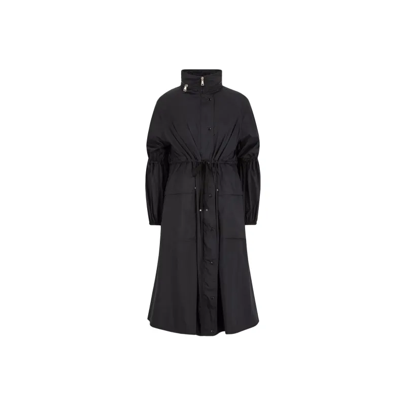 Moncler Lins Parka Coat Jackets & Coats Women's Black-0