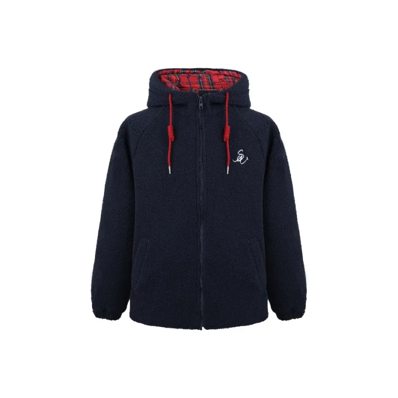 INSLIISA Jackets Coats Women's Navy Blue-0
