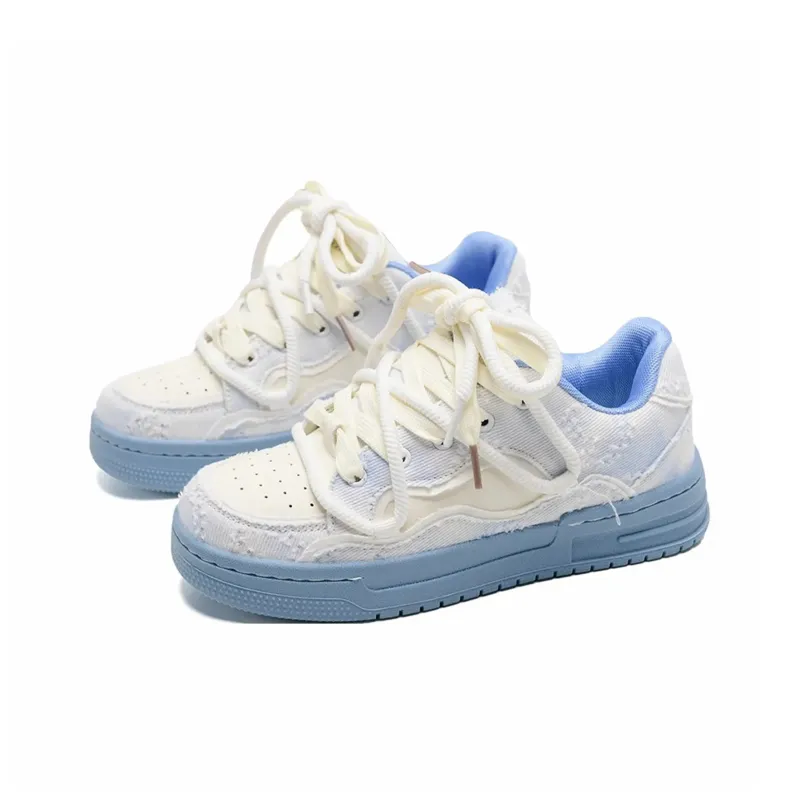 ALI THE FOX Slip Resistant, Abrasion Resistant, Balance, Lightweight Low Top Skateboard Shoes Unisex-23