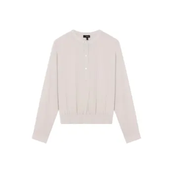 THEORY Shirt Women's Stone White