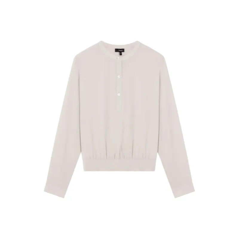 THEORY Shirt Women's Stone White-0