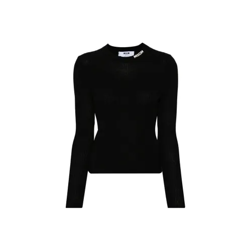 MSGM Stretch Ribbed Jumper