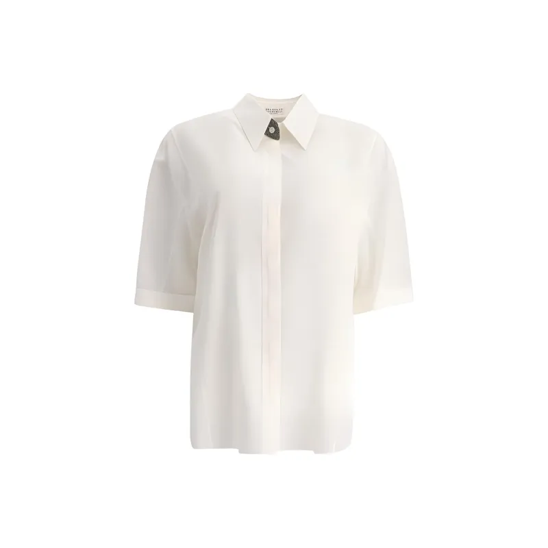 Brunello Cucinelli Conceal Fastened Shirt-0