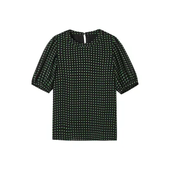 Dme Chiffon Shirts Women's Green