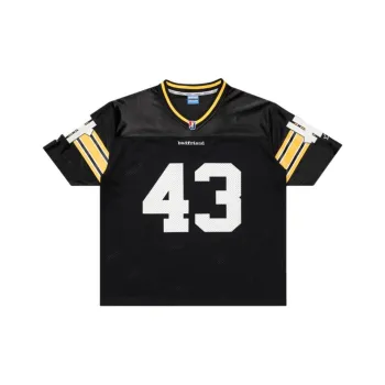 UNDEFEATED Badfriend Collaboration Soccer Jerseys Unisex Black