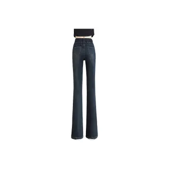 Mu Xiao Xin Jeans Women's Concrete Gray
