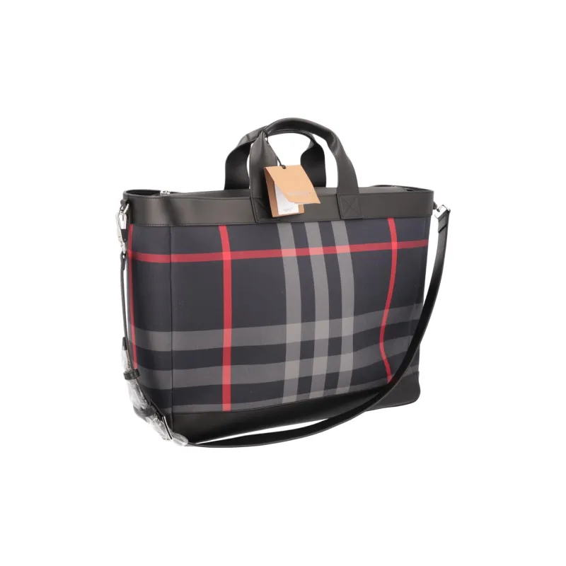 Burberry Canvas Tote Bag, Shopping Bag, Shoulder Bag, Crossbody Bag, Handbag Unisex Marine Blue-1