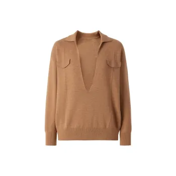 JZ. ANNAKRO Knitwear Women's Brown Yellow