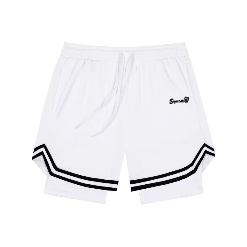 Supremo Cat Basketball Shorts Unisex-2