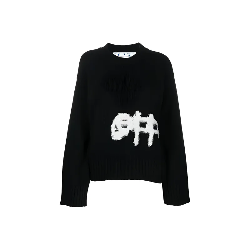 OFF WHITE FW22 Sweater Women's Black-0