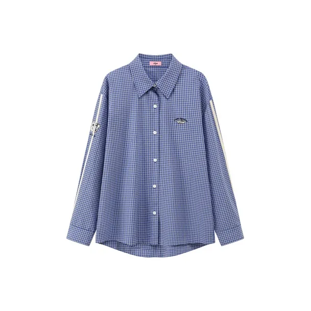 CHUU Shirts Women's Navy Blue-0