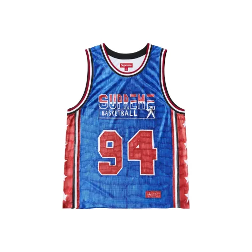 Supreme Basketball Jerseys Unisex Blue