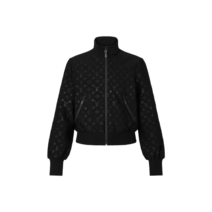 LOUIS VUITTON 2020s Monogram Eclipse pattern Jacket-0