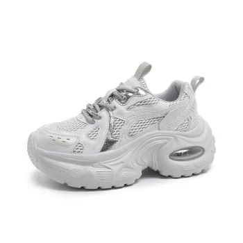 The Mystery Of Glamour Cushioning And Breathable Low Top Chunky Sneakers Women's