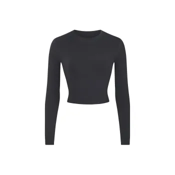 Skims T Shirts Women's Dark Gray
