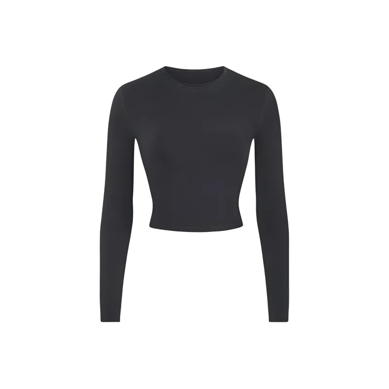 Skims T Shirts Women's Dark Gray-0