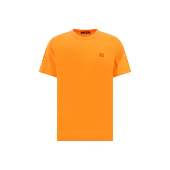 Acne Studios Face Logo Patch Crewneck T Shirt