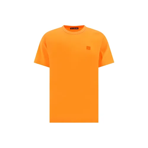 Acne Studios Face Logo Patch Crewneck T Shirt