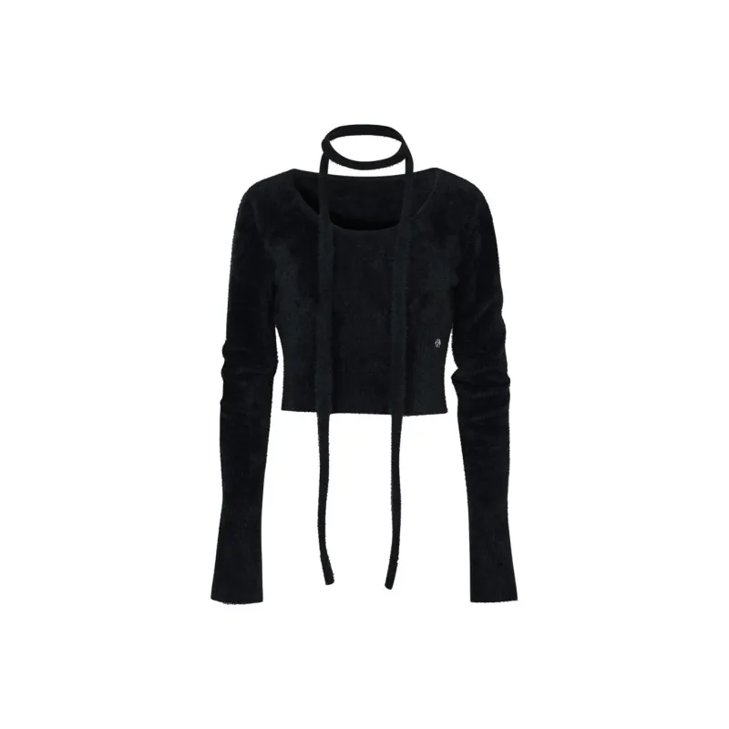 PAIN OR PLEASURE Knitwear Women's Black-0