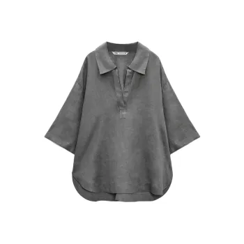 ZARA Shirts Women's Gray