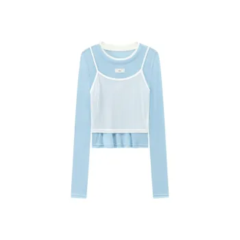 CHUU T-Shirts Women's Baby Blue