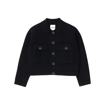 Sandro Jackets Coats Women's Black